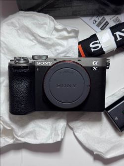 Sony A7C II Silver Camera