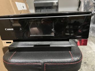 Canon TS8220 Wireless All in One Photo Printer with Scannier and Copier, 
