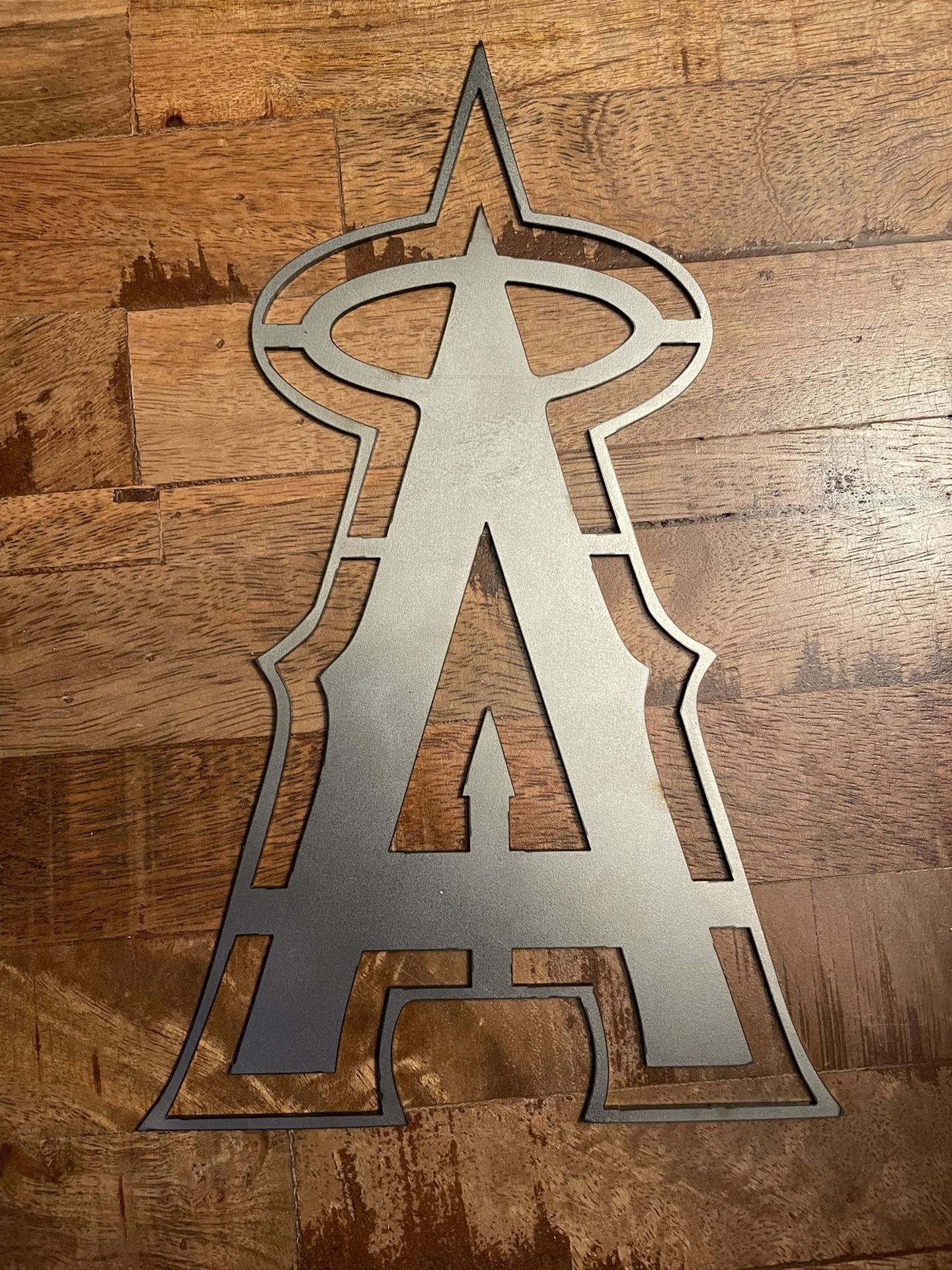 Los Angeles  Angels Metal Cut Out Logo