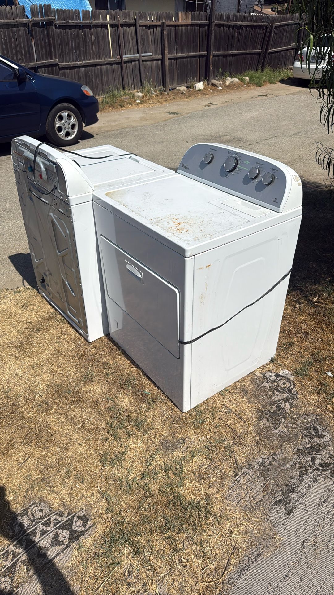 Broken Washer And Dryer