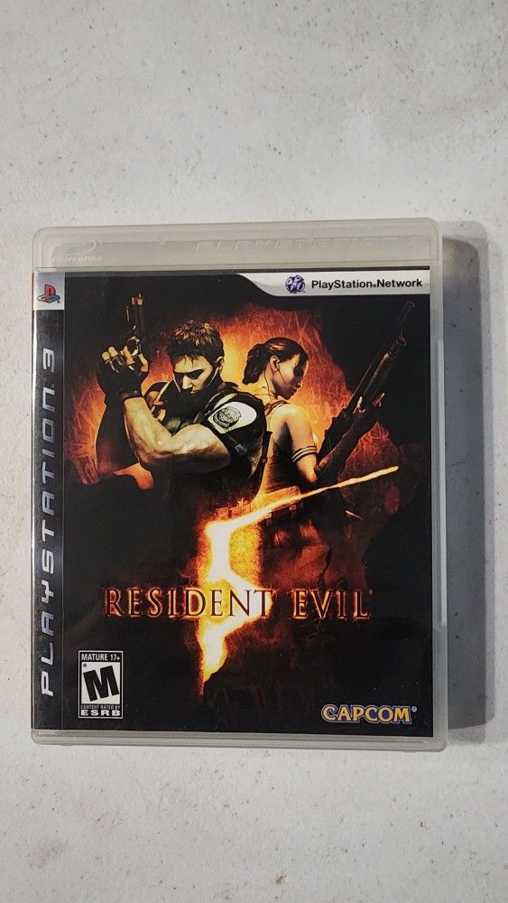 PS3 Resident Evil Game