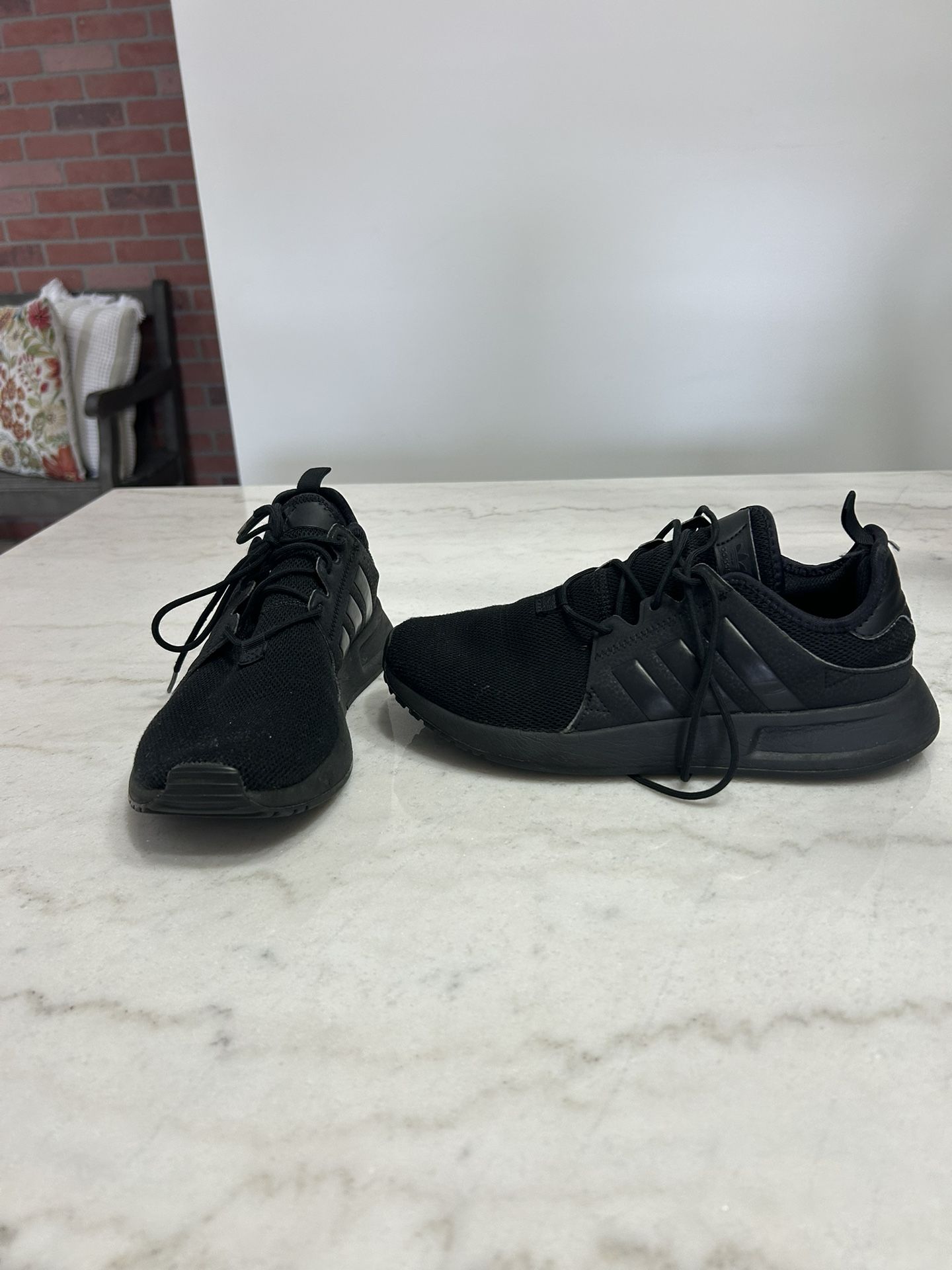 Black Adidas, size 6 ortholite