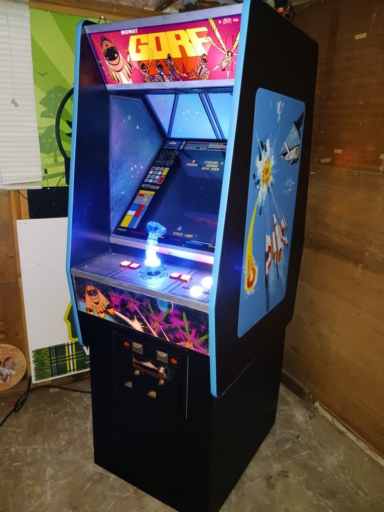 Original 1980 GORF Arcade Game Plays 412 Games
