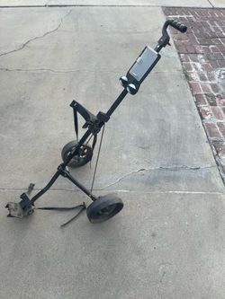 Golf push cart