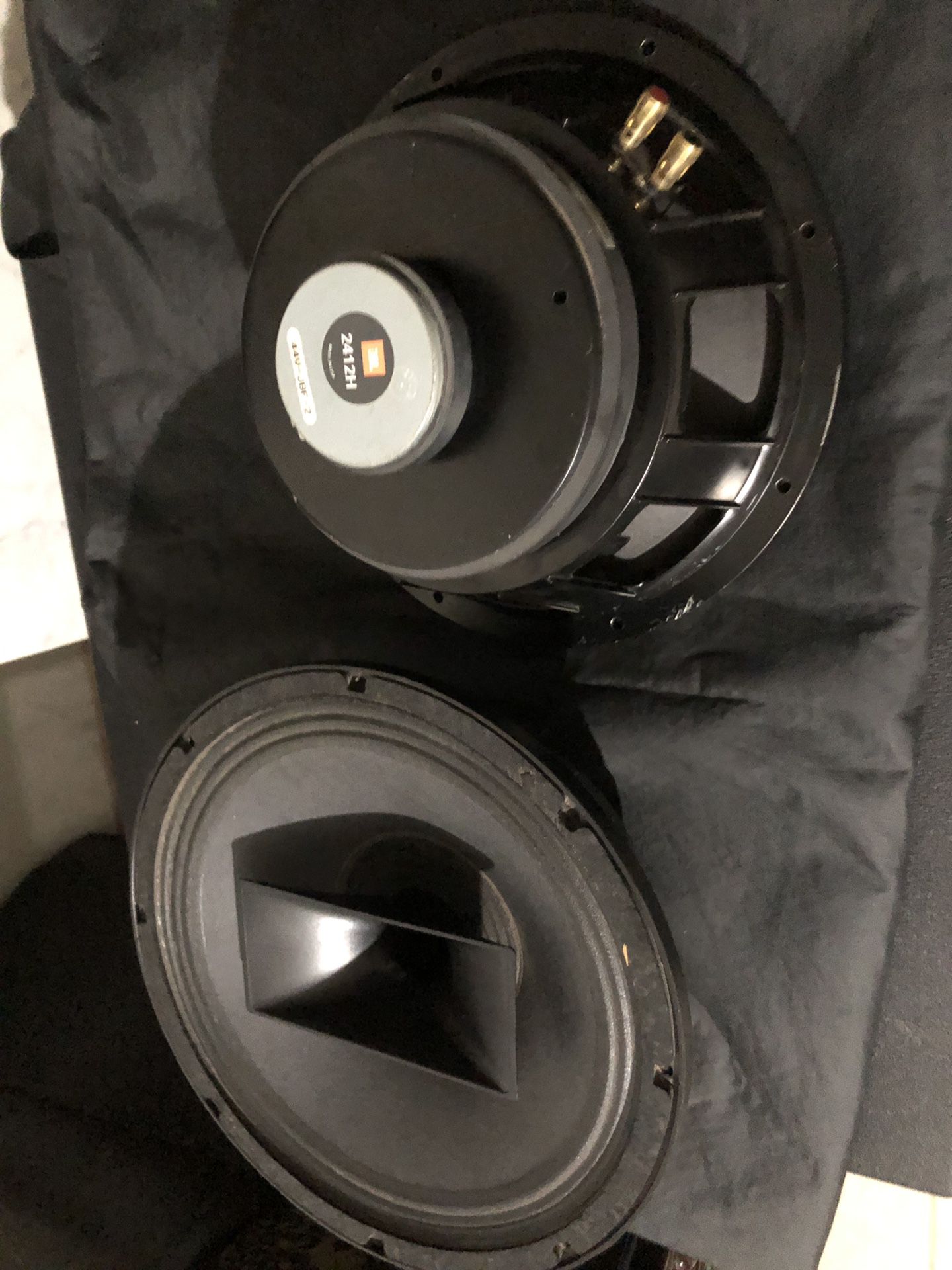 12 inch subwoofers with 2412h drivers