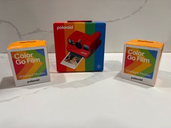 Polaroid Go Instant Mini Camera - Red (9071) - Only Compatible with Polaroid Go Film