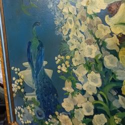 Beautiful Peacock Painting