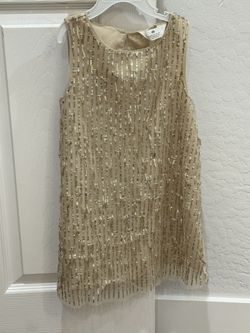 Gold Pretty Party Dress