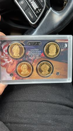 US Mint Presidential $1 Coin Proof Set