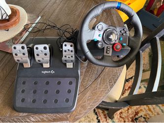 PlayStation Steering Wheel and Gaming pedal