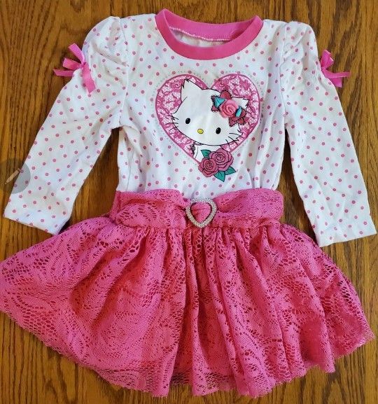 CharmmyKitty Girls 18M Tutu Dress Cat Theme NEW!