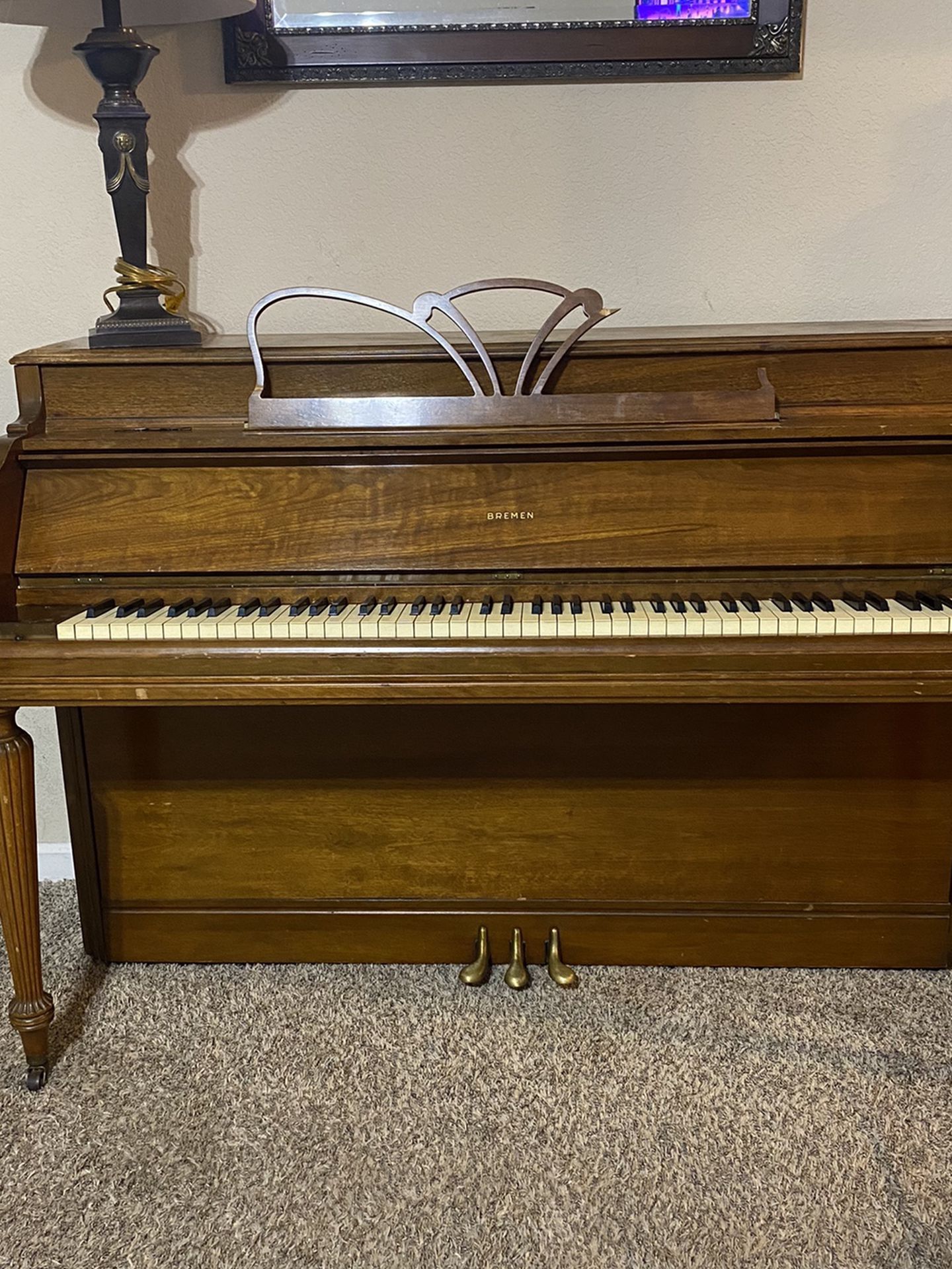 Antique Bremen Piano