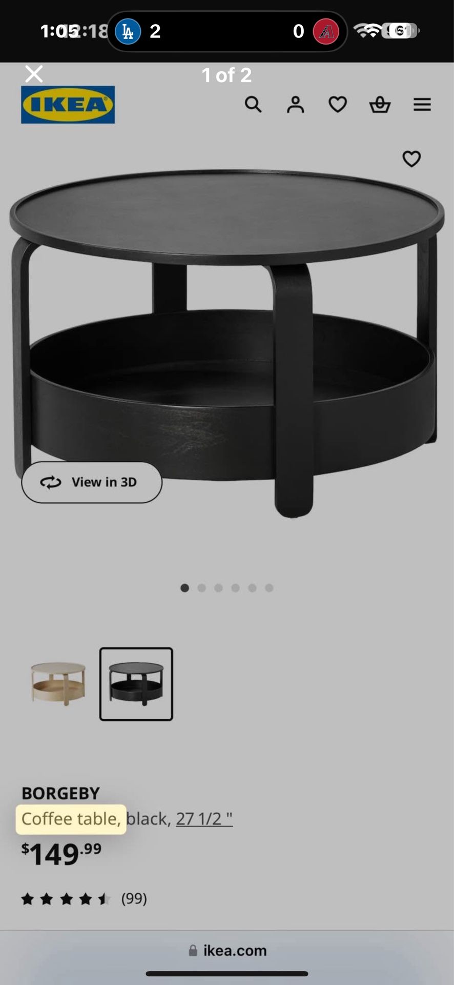 IKEA Coffee Table