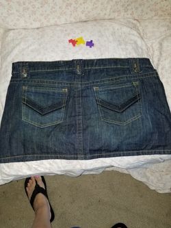 Jean skirt