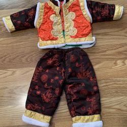 Chinese New Year Outfit Set For Baby (size 12-18 Months) 