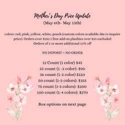 Mothers Day Flowers / Dia De Las Madres Flores