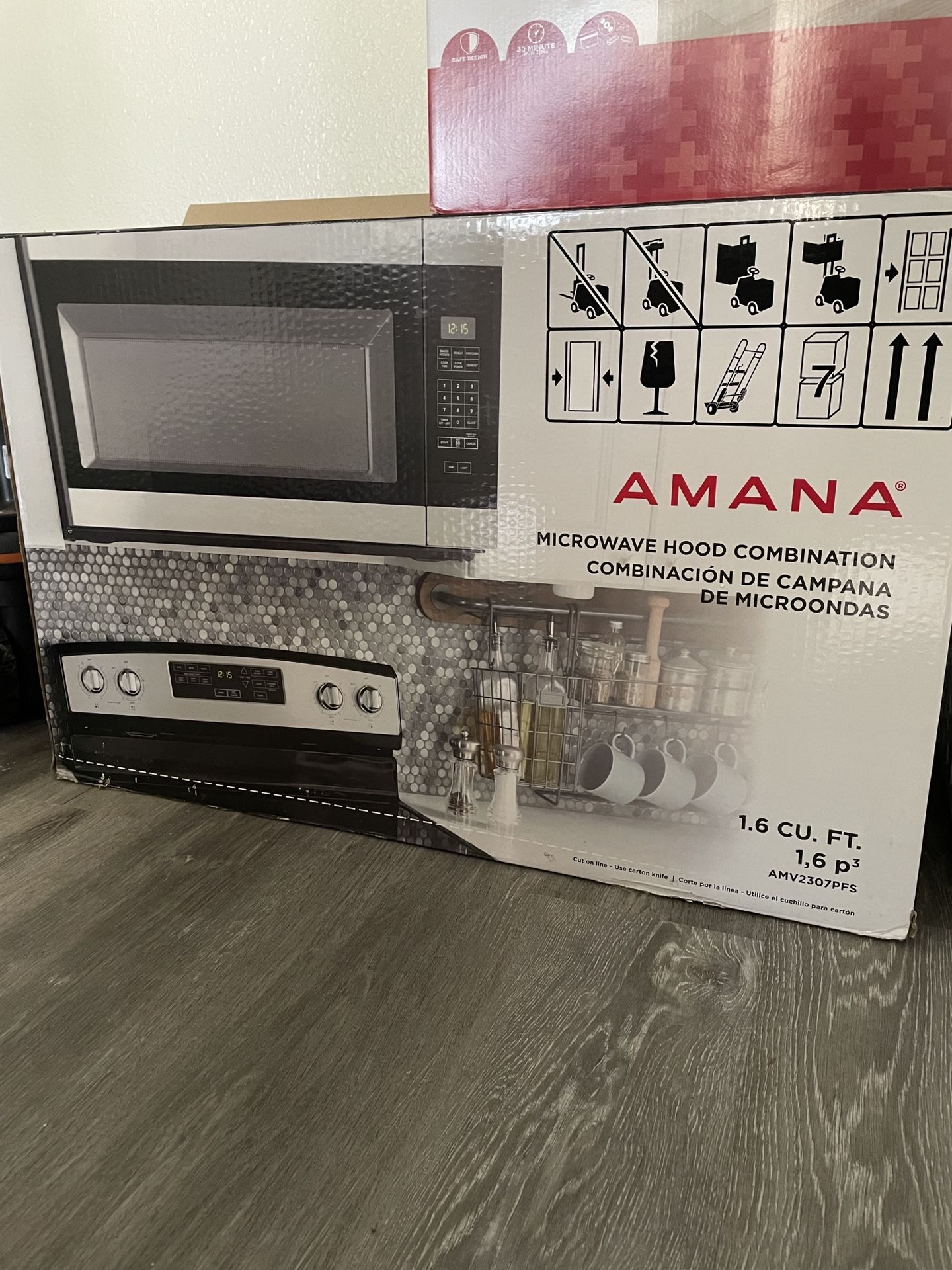 Amana Over The Range Microwave And Fan