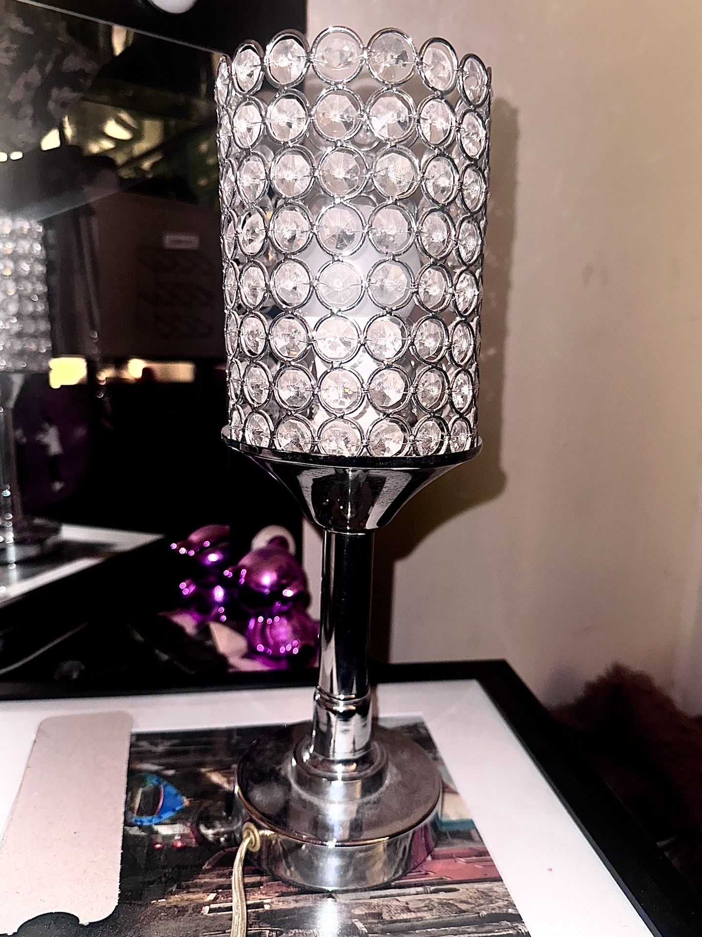 crystal lamp