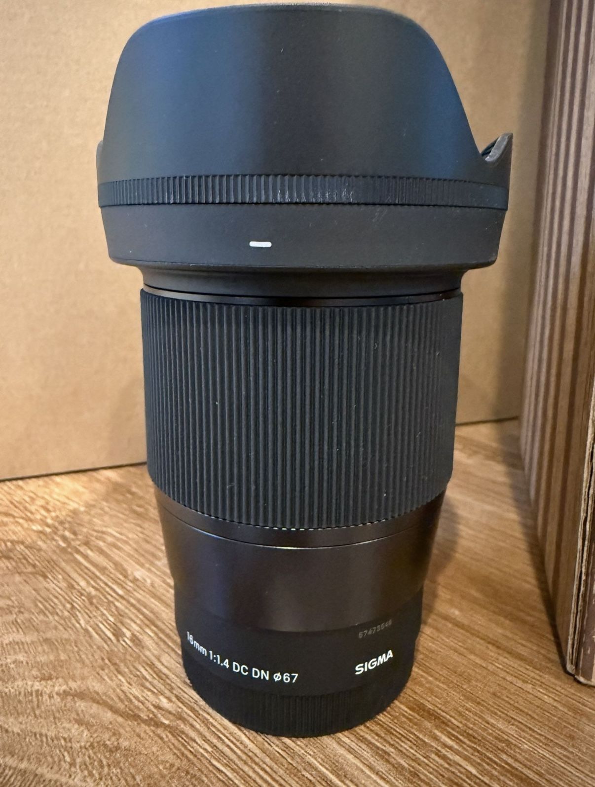 Sigma 16mm f/1.4 DC DN Lens
