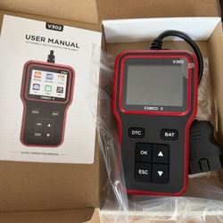 OBD2 Scanner with Battery Tester - Vehicle Code Reader for Check Engine Light, Plug and Play, Car Scanner Diagnostic Tool for All OBDII Vehicles After