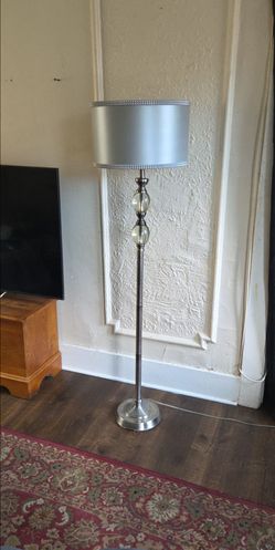 Paperweight Floor Lamp. Good Condition, Works Well.