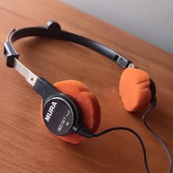 1980s MURA Walkman Headphones !