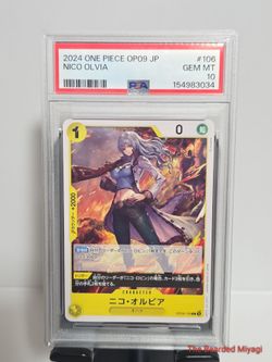 PSA 10 One Piece OP09 Nico Olvia #106 Japanese