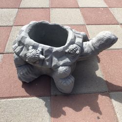 New Flower Pot Made Out Of Cement Perfect Gift For Any Occasion 