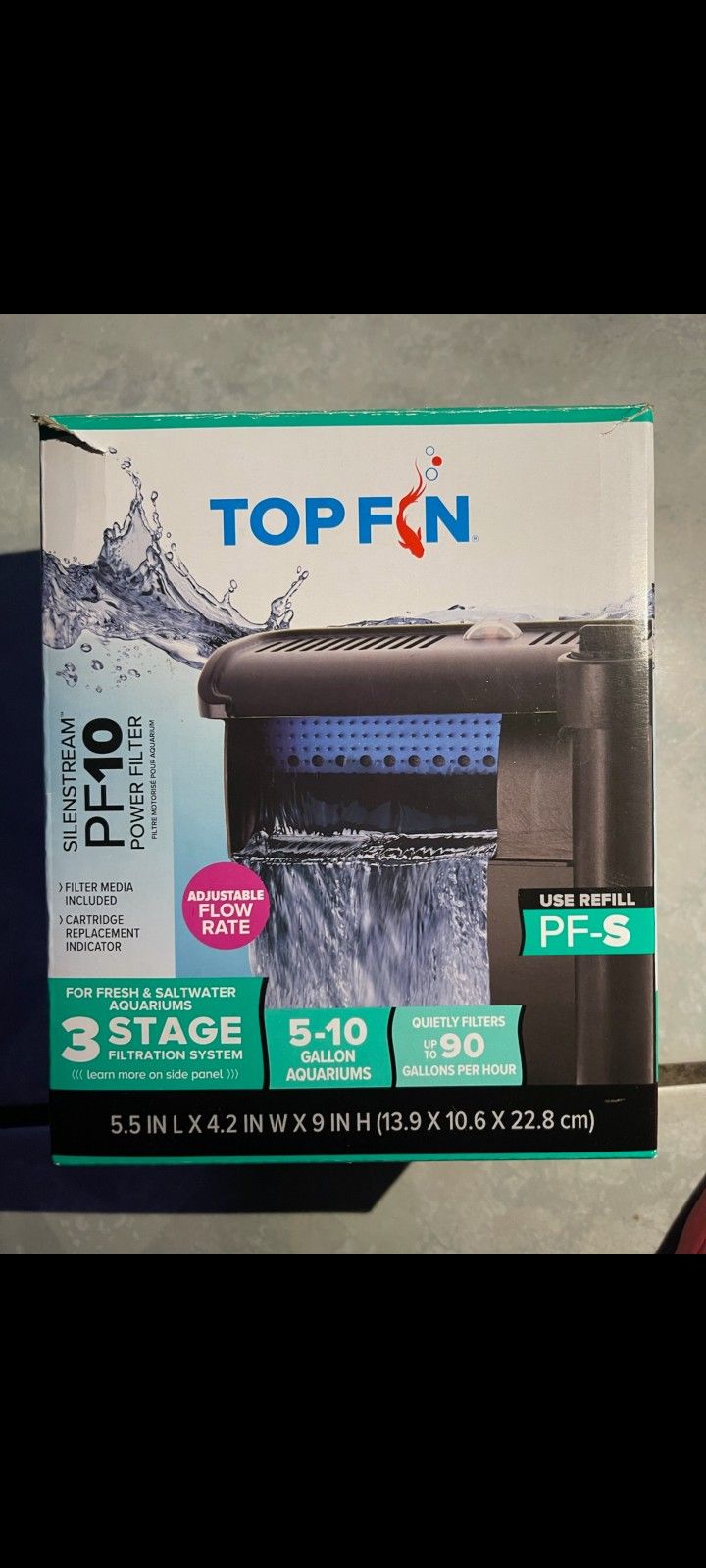 Aquarium Filter New Open Box