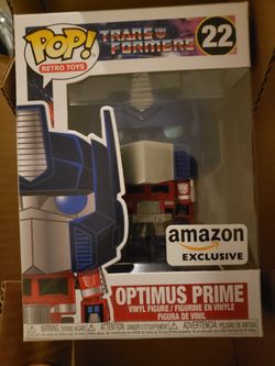 Funko Pop Amazon Exclusive Optimus Prime