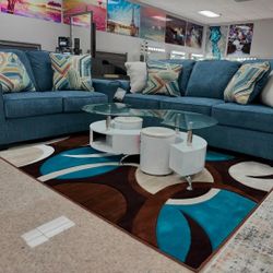 2 PC Sofa And Loveseat 