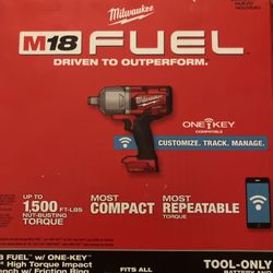 Milwaukee M18 Impact Drill with **ONE🔑KEY**