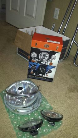 Harley davidson stock lights