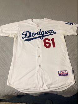 Dodgers official Majestic Authentic Collection "Cool Base" jersey