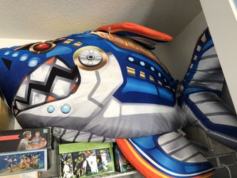 Stuffed animal- robot fish