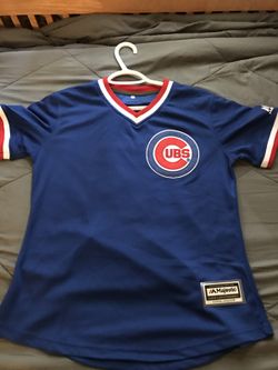 Anthony Rizzo home Blue V-beck YOUTH