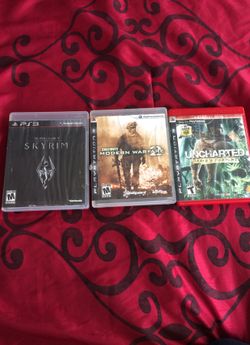 PS3 games three pack bundle-$30 $10for one game. $20 off for the bundle