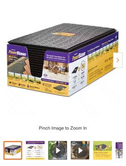 Brock PaverBase 20 in. x 36 in. Black Polypropylene Paver Base Panel (20-Case) I have 3 Total