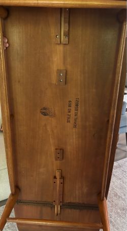 Vintage 1956 Lane Copenhagen Walnut Drop-Leaf Coffee Table
