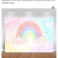 Rainbow Backdrop Pastel 