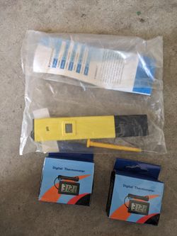 pH Tester And Digital Thermometer 