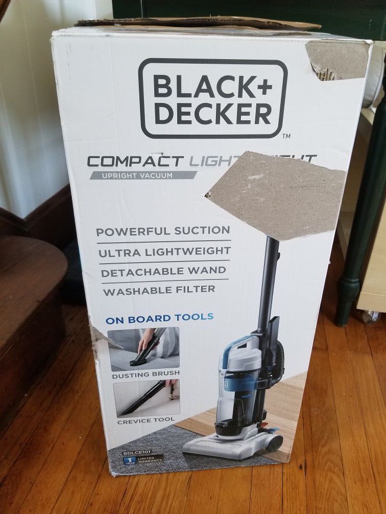BLACK+DECKER COMPACT LIGHTWEIGHT Upright Vacuum BDLCE101 $30.00 - PicClick