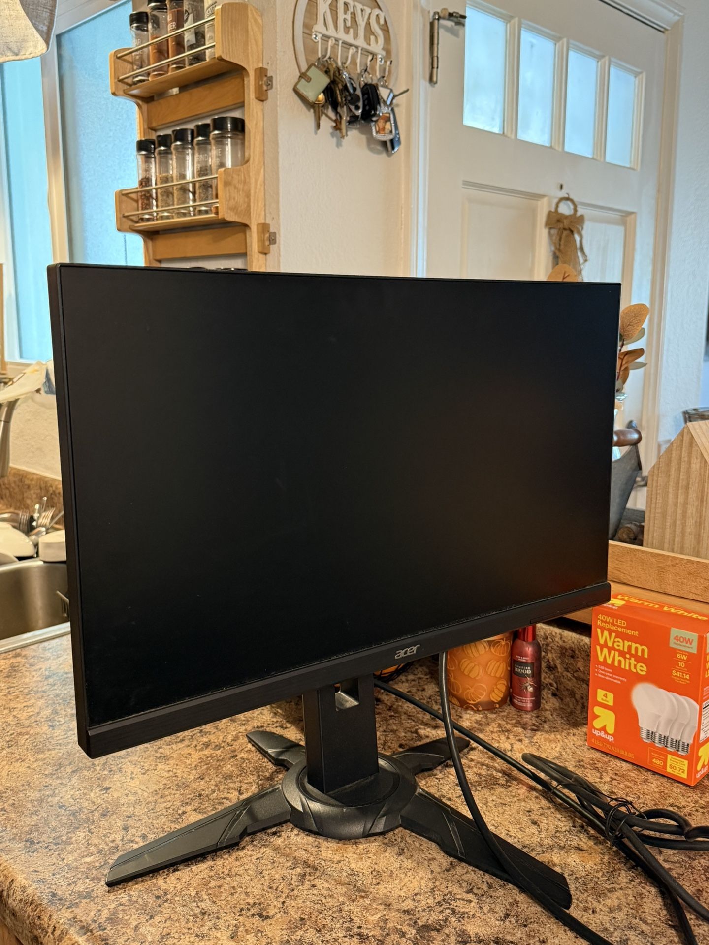 acer monitor - 25 inch (barely used) 