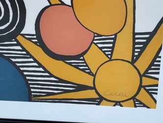 Alexander Calder “Sun with Planets” Lithograph