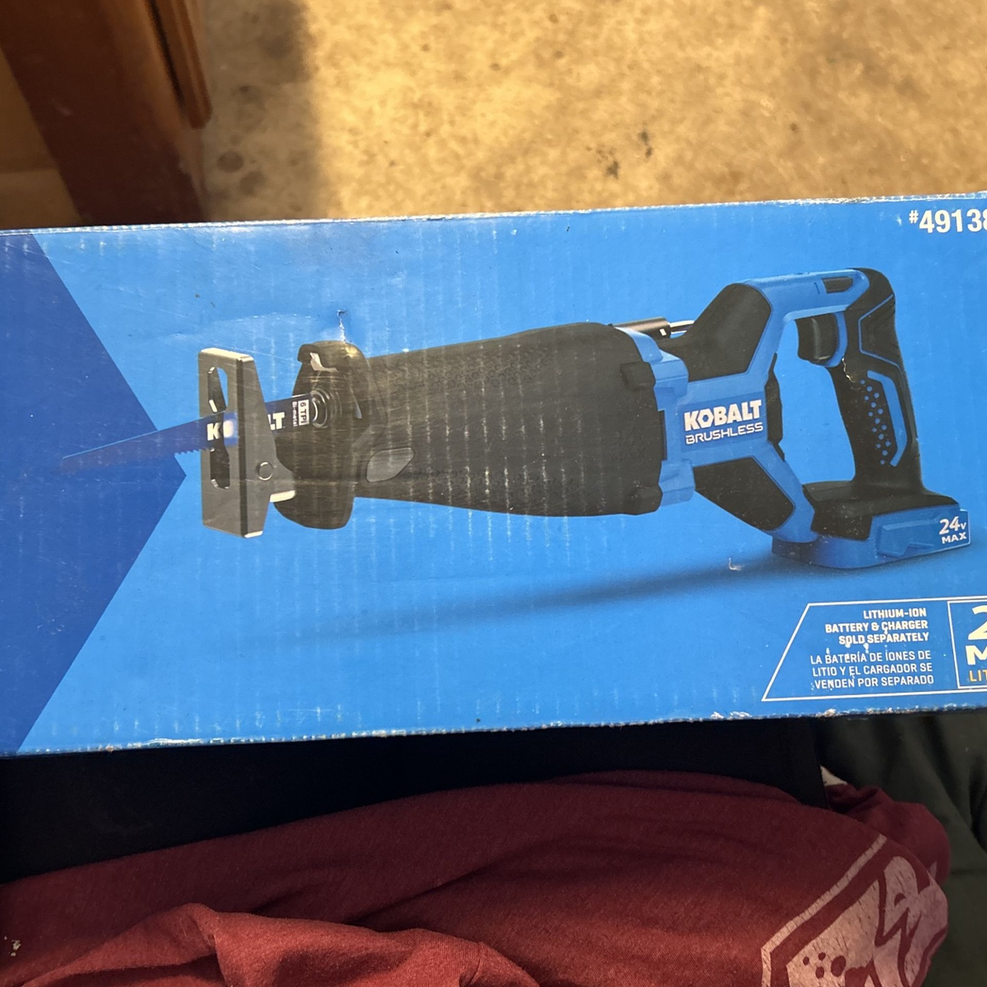 Kobalt 24v Brushless Reciprocating Saw