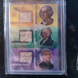 President Patch Card