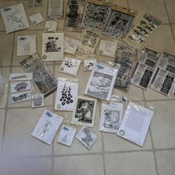 Tons Of  Brand New Craft Stamps!! 