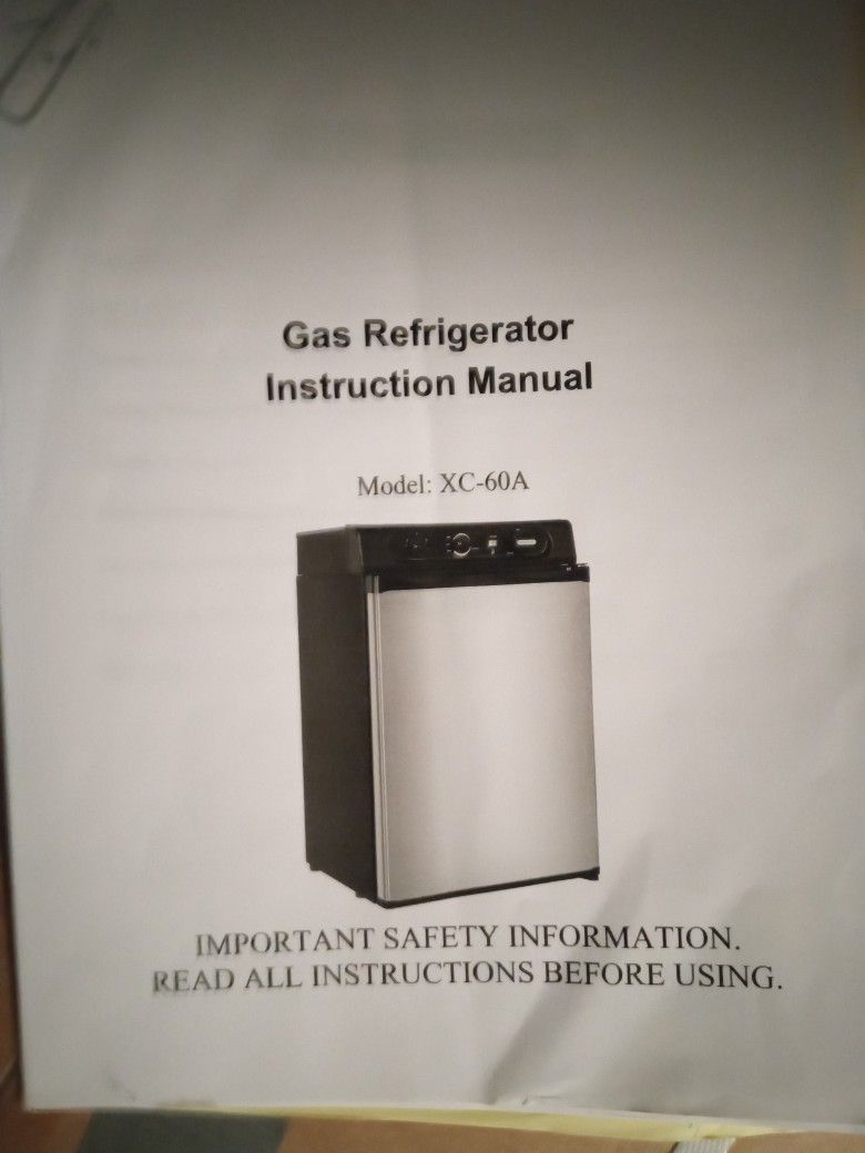 Propane Refrigerator