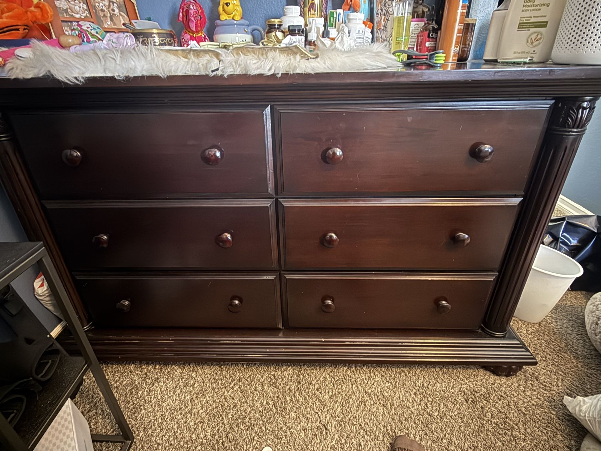Baby Cache Heritage Combo Dresser in Cherry