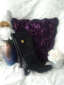 Vintage Coach Leather Boots
